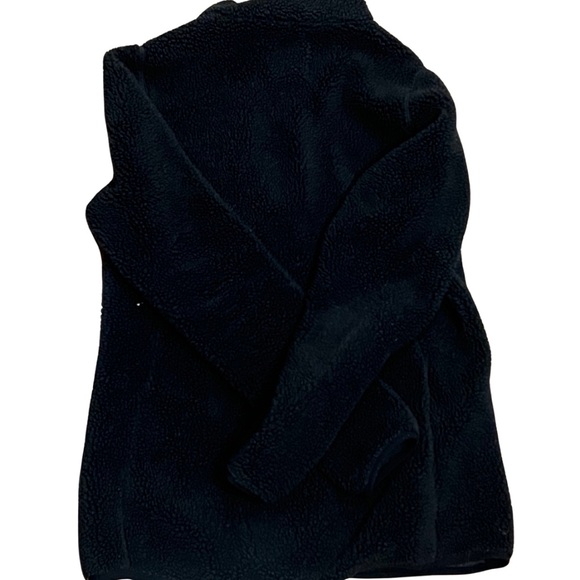Burton Sherpa Fleece‎ Jacket | Women’s M | Cozy Black Zip-Up Fall Layer - Picture 6 of 11